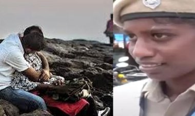 கத்தி மிரட்டலுக்கு பயப்படாத பெண் காவலர்! தனி ஆளாக ரவுடிகளை விரட்டி காதலர்களை காப்பாற்றினார்!