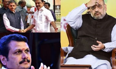 உஷ்ஷ்ஷ்ஷ்ஷ்... நள்ளிரவில் நடந்தது என்ன? தட்டித் தூக்கிய அமித்ஷா! உள்துறை டு கவர்னர் மாளிகை!! விடிய விடிய டிஸ்கஸ்!!!