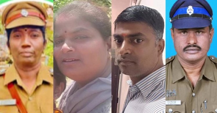 கள்ளச்சாராய வியாபாரிகளுடன் கூட்டு! நான்கு போலிசார் மீது எஸ்.பி.நடவடிக்கை!