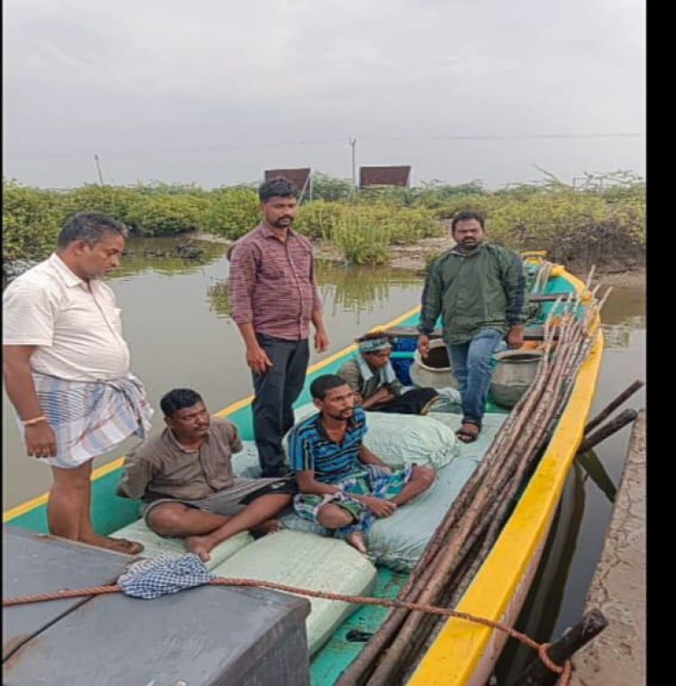 இலங்கைக்கு கடத்த இருந்த 10 மூட்டை கஞ்சா பறிமுதல்!
