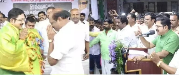நாங்க கத்தரிகோல் சின்னத்தில் போட்டியிட தயார்! நீங்கள் பிளேடு சின்னத்தில் போட்டியிடுவீர்களா? எடப்பாடிக்கு வைத்திநாதன் கேள்வி!