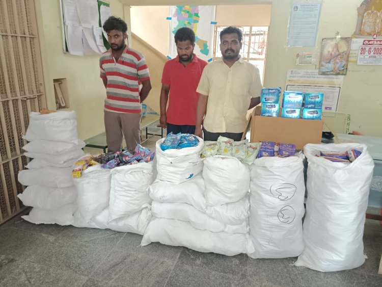 டு வீலரில் கடத்தப்பட்ட 120 கிலோ போதை புகையிலை!