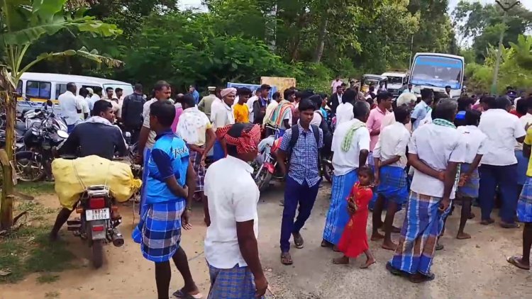 காரணம் சொல்லாமல் கைது!கொதித்தெழுந்த மலைகிராம மக்கள்!