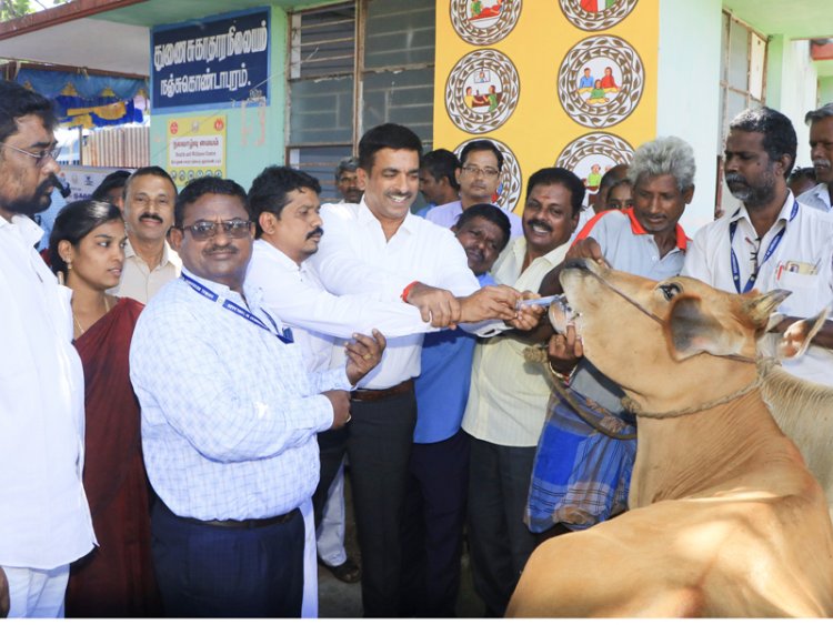 கால்நடை கிளை மருத்துவமனை வேண்டும் என திமுக எம்.எல்.ஏ.கோரிக்கை!