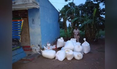 வெளி மாநிலத்திற்கு கடத்தவிருந்த ரேஷன் அரிசி பறிமுதல்!