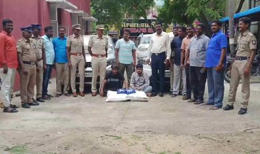 நான்கு டன் போதை புகையிலை பறிமுதல்! வாலாஜா போலிசார் அதிரடி!