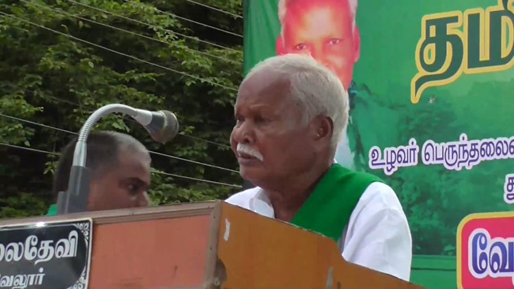 தமிழ்நாட்டை பாலைவனமாக்கும் மேகதாது அனையை கட்ட மத்திய அரசு ஒப்புதல் அளிக்க கூடாது!சின்னசாமி பேட்டி!!