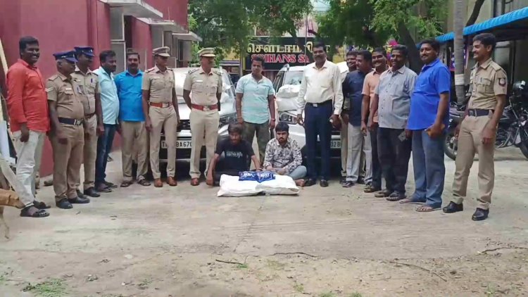 நான்கு டன் போதை புகையிலை பறிமுதல்! வாலாஜா போலிசார் அதிரடி!