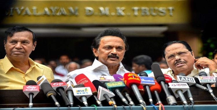 ராகுலை பிரதமர் வேட்பாளராக முன்நிறுத்தாது ஏன்! முதலமைச்சர் மு.க.ஸ்டாலின் பேட்டி!