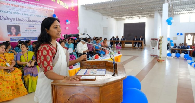 அவமானம் நம்மை வலிமையாக்கும்:- கலைமாமமணி நடிகை ரோகினி பேச்சு!