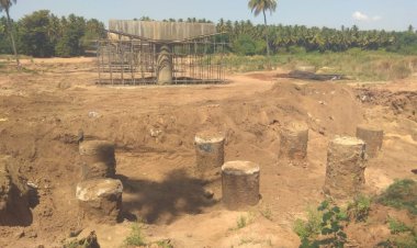 வைகை ஆற்றில் மணல் மற்றும் தண்ணீரை அபேஸ் செய்யும் ஒப்பந்தக்காரர்!