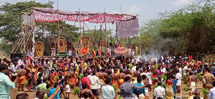 ஆலயத்தில் நடைபெற்ற நடவு திருவிழா! பாரம்பரியத்தை மறவாத மக்கள்!