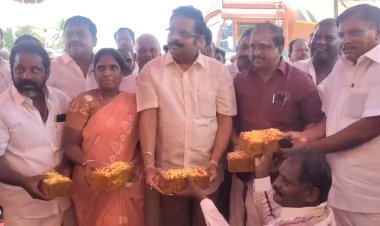 மாணவ மாணவிகள் பெற்றோர்களை மதிக்க வேண்டும்!எம்.பி.கதிர் ஆனந்த் பேச்சு!