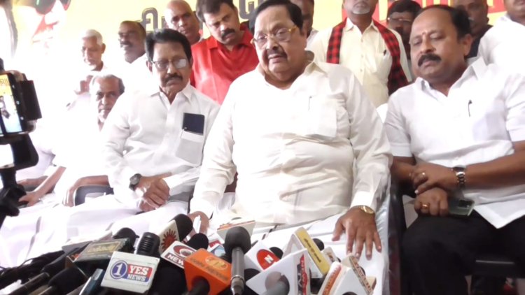 நாடாளுமன்ற தேர்தலுடன் சட்டமன்ற தேர்தலும் வரலாம்! தொண்டர்களை அலார்ட் செய்த அமைச்சர் துரைமுருகன்!