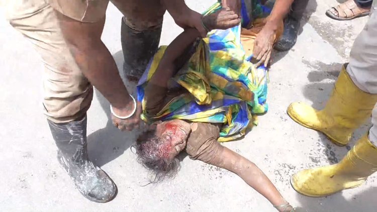 வேலூர் அருண் ஹோட்டலில் விபத்து பெண் பலி