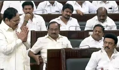 ஜெயலலிதாவை "அம்மா", "அம்மா" என குறிப்பிட்ட துரைமுருகன்! திரும்பிப்பார்த்த ஸ்டாலின்!