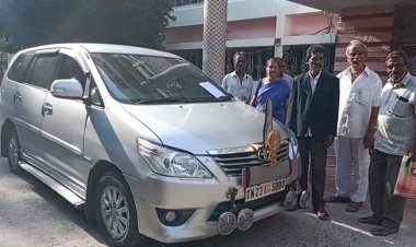 ஜப்தி நடவடிக்கைலியிருந்து தப்பிய ஆட்சியர் அலுவலக வாகனங்கள்!