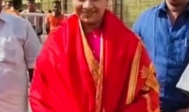 திருப்பதிக்கு சென்ற துர்கா ஸ்டாலின்!