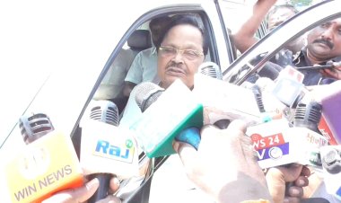 அமலாக்கதுறை அவர்கள் வேலையை  பார்கிறார்கள்! துரைமுருகன் பேட்டி!