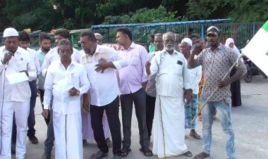 பாலஸ்தீனத்துக்கு ஆதரவாக வேலூரில் போராட்டம்!