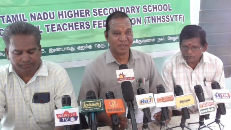 தொழிற்கல்வி பாடத்தை கட்டாயமாக்க வேண்டும்!தொ.ஆ.க. நிர்வாகி பேட்டி!