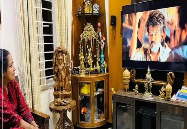 “லியோ” திரைப்பட டிரெய்லரை வானதி தொலைகாட்சியில் பார்த்தாரா?