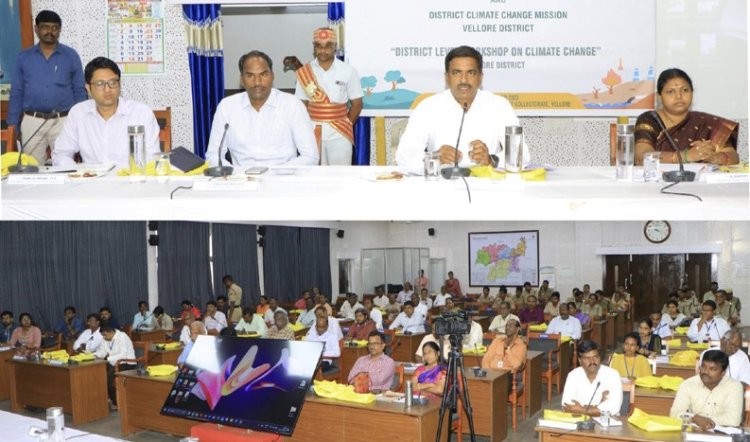 காலி அரசு இடங்களில் மரக்கன்று நடுங்கள்! வேலூர் கலெக்டர் பேச்சு!