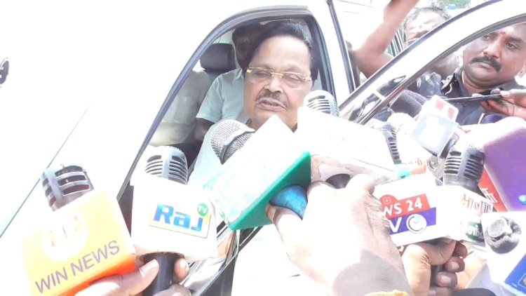 அமலாக்கதுறை அவர்கள் வேலையை பார்கிறார்கள்! துரைமுருகன் பேட்டி!