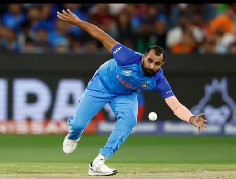 நியூஸிலாந்தை சம்பவம்  செய்த இந்தியா! சாதனை படைத்த முகமது ஷமி!