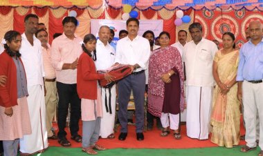 மலை கிராம பிள்ளைகள் உயர் கல்வி பெற வேண்டும்! ஆட்சியர் குமாரவேல் பாண்டியன் வழிகாட்டல்!