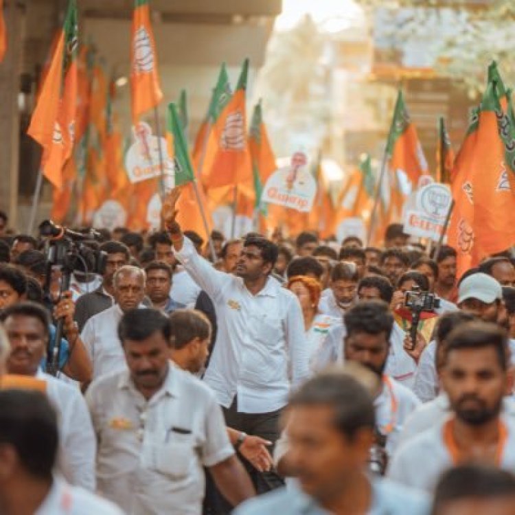 அண்ணாமலை நடைபயணத்துக்கு அனுமதி மறுப்பு!!சர்வாதிகார ஆட்சியை திமுக நடத்தி வருகிறது!