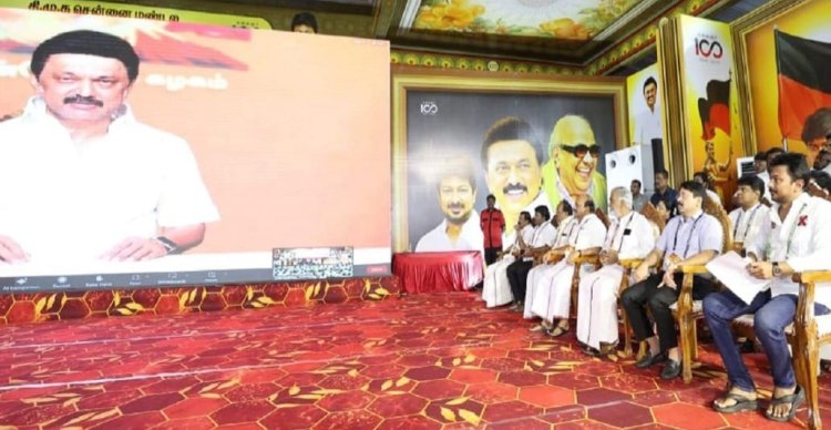 தமிழகத்துக்கு எந்த சிறப்பு திட்டத்தையும் கொண்டு வராமல் பாஜக அரசு வஞ்சிக்கிறது! மு.க.ஸ்டாலின் உரை!