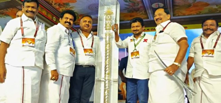பாஜக என்ற சுத்தி தமிழர்களின் இதயத்தை தொட்டுக்கூட பார்க்க முடியாது! கதை சொன்ன அமைச்சர் உதயநிதி!