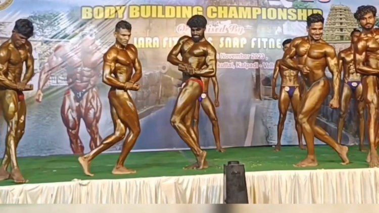 ஆணழகன் போட்டியில் அண்டை மாநிலத்தவர்!