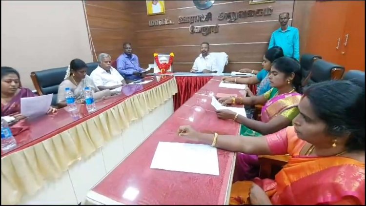 நீட்தேர்வை எதிர்த்து மாவட்ட ஊராட்சியில் தீர்மானம்!