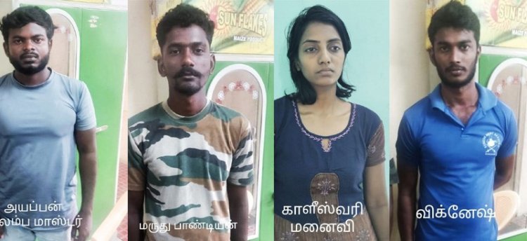 இனிப்பக உரிமையாளர் கொலையில் திடீர் திருப்பம்:- கள்ளக்காதலுடன் சேர்ந்து கொலை சதி தீட்டிய மனைவி!