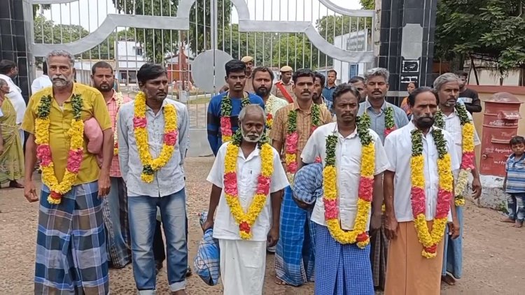 சிப்காட் எதிர்ப்பு போராட்டக்காரர்கள் சிறையிலிருந்து ரிலீஸ்!