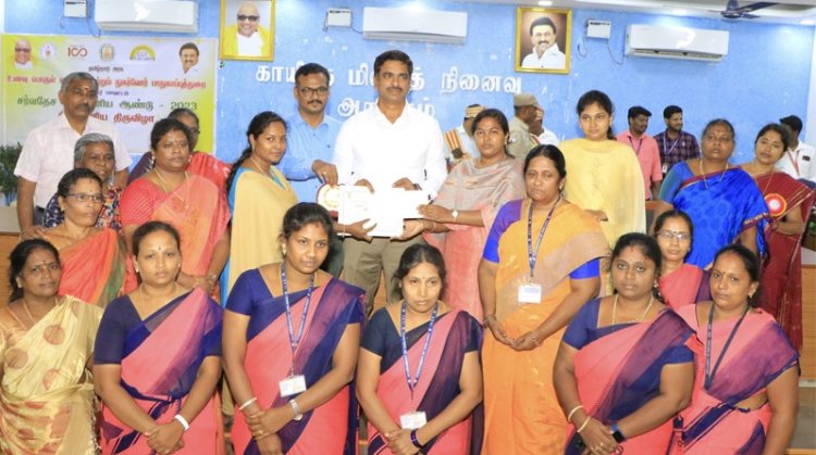 சாமை அல்வா இடம் பெற்ற கண்காட்சி! ஆட்சியர் துவக்கம்!
