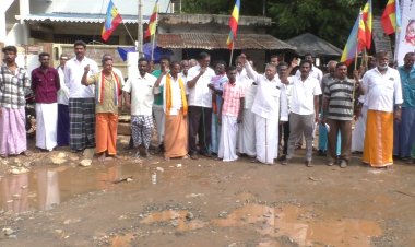 ராஜபாளையத்தில் பா.ம.க. ஆர்பாட்டம்!