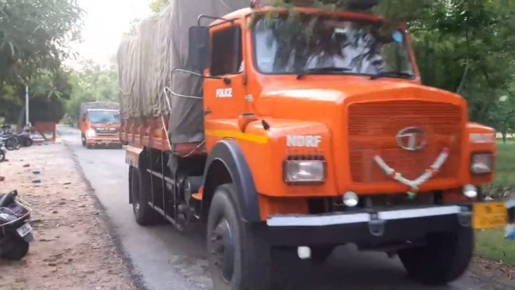 விரைந்து சென்ற பேரிடர் மீட்பு படை!