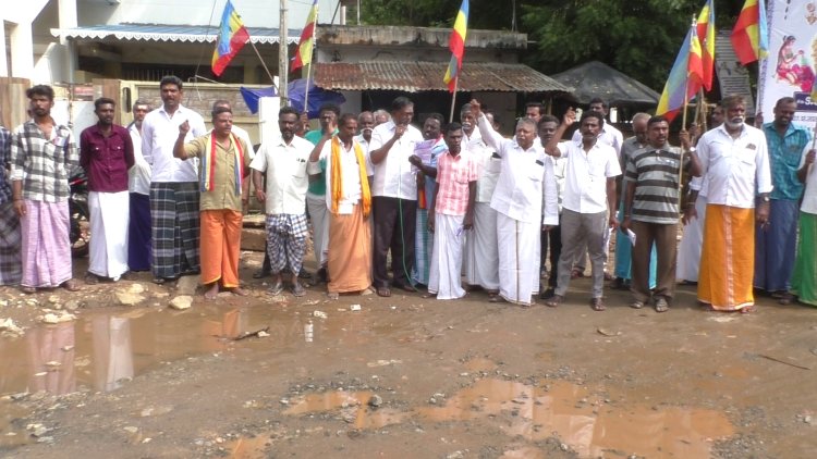 ராஜபாளையத்தில் பா.ம.க. ஆர்பாட்டம்!