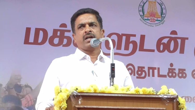 மக்களை தேடி அதிகாரிகள்! வேலூர் ஆட்சியர் பேச்சு!