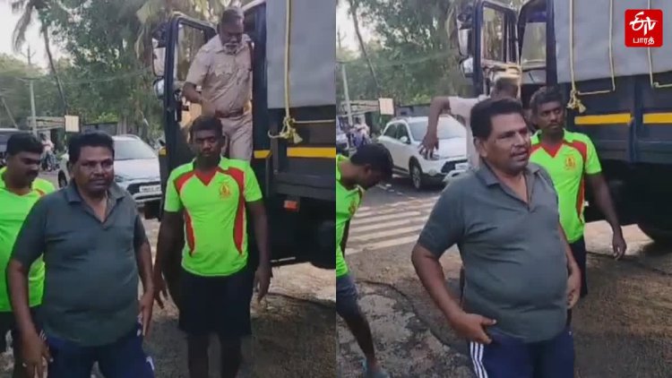 மூன்று நாட்கள் வெள்ளத்தில் சிக்கிய அமைச்சர்! காப்பாற்றிய டிஐஜி!