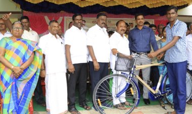 பள்ளி கல்வி முடித்தவுடன் திருமணம் செய்து வைக்க கூடாது! எம்.எல்.ஏ.நந்தகுமார் அட்வைஸ்!