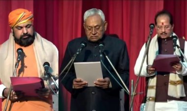 இந்தியா கூட்டணியை கலங்கடித்த நிதிஷ்குமார்! பாஜக ஆதரவுடன் 9-வது முறையாக முதல்வரானார்!