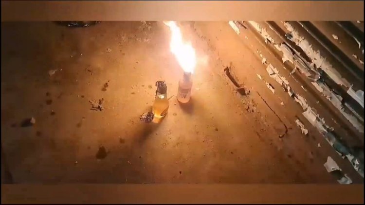 பிரபல கருணா சுவீட்ஸ் மீது பெட்ரோல் குண்டுகள் வீச்சு! ஊழியர் காயம்!