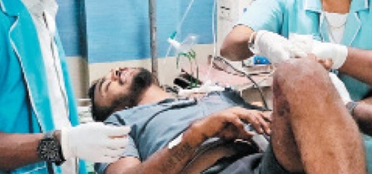 துப்பாக்கி சூடு நடத்தி பிடிக்கப்பட்ட ரவுடிகள்!