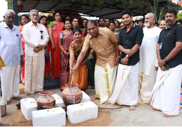 பொங்கல் விழா சாதி மதங்களை கடந்தது!நறுவீ மருத்துவமனை நிறுவன தலைவர் ஜி.வி. சம்பத் பேச்சு!