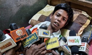 அதிகாரிகளின் அலட்சியத்தால் மாணவன் கால் முறிந்தது! பரிட்சை எழுத அனுமதிக்க கோரிக்கை!