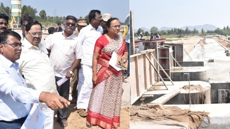 இந்திய கூட்டணியில் யார் உள்ளார்கள் யார் செல்வார்கள் என்று இறுதியில் தெரியும்! அமைச்சர் துரைமுருகன் பேட்டி!